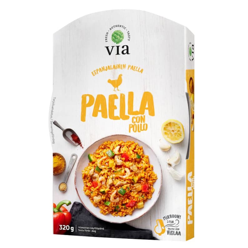 Via Paella con Pollo