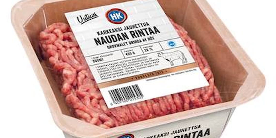 1530 HK Karkeasti jauhettua naudan Rintaa 400g