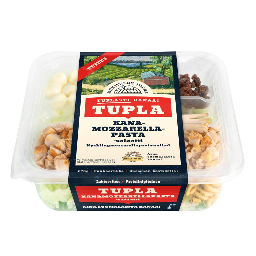 7611 Makitalon farmi Tupla KanaMozzarellaPasta 275g