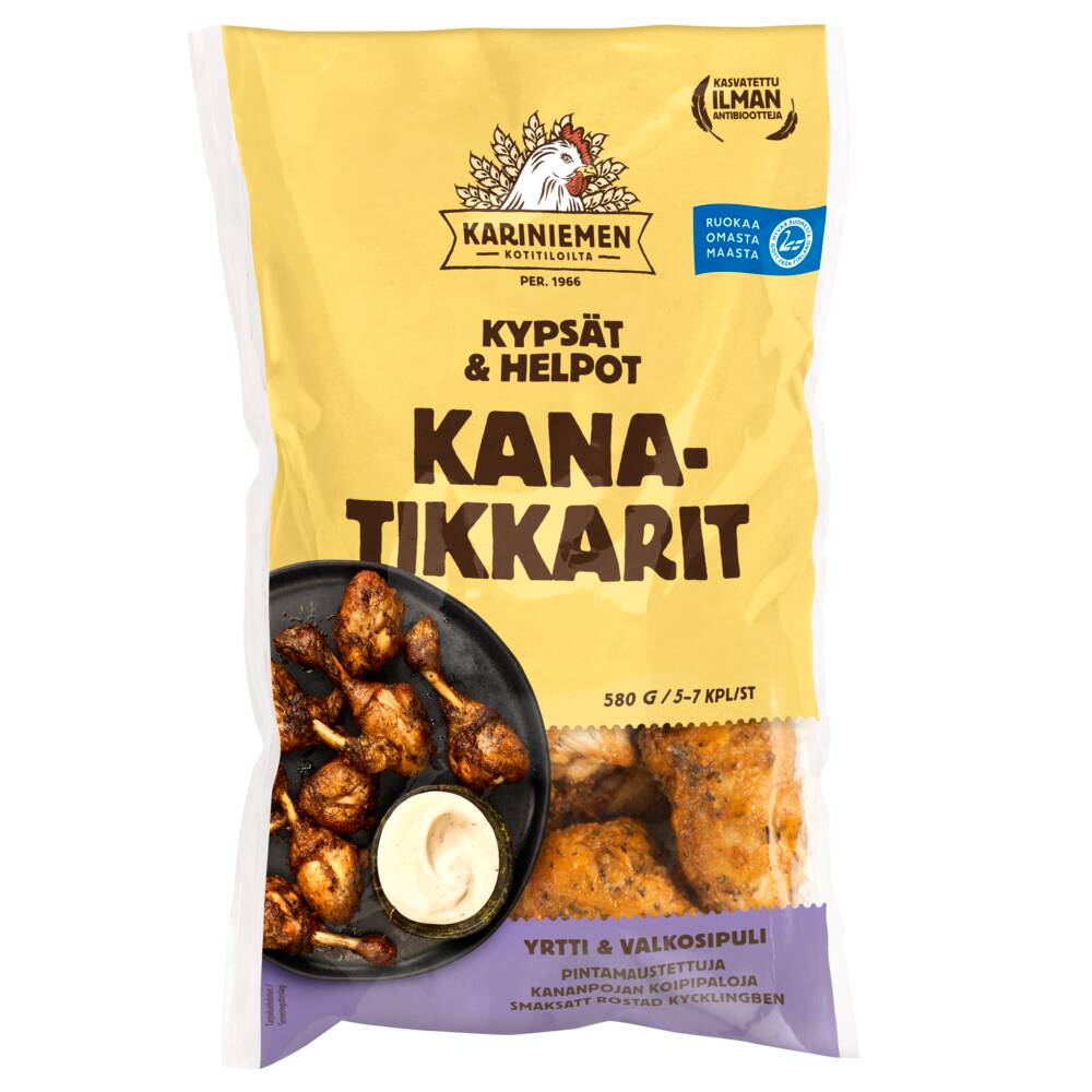 7212 KN Kanatikkarit yrtti valkosipuli 580g